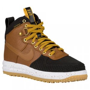 Кроссовки Nike Lunar Force 1 Duckboot арт.899-113 черный/коричневый
