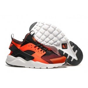Кроссовки Nike air huarache run PA арт.819151 800 черный/оранжевый (black/orange);