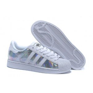 Кроссовки Adidas Super Star арт.M20904 белый/серебро