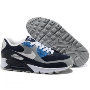 Кроссовки Nike air max 90 dark-blue/grey арт.325018 419